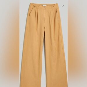 Madewell Harlow trouser in tan, size 4